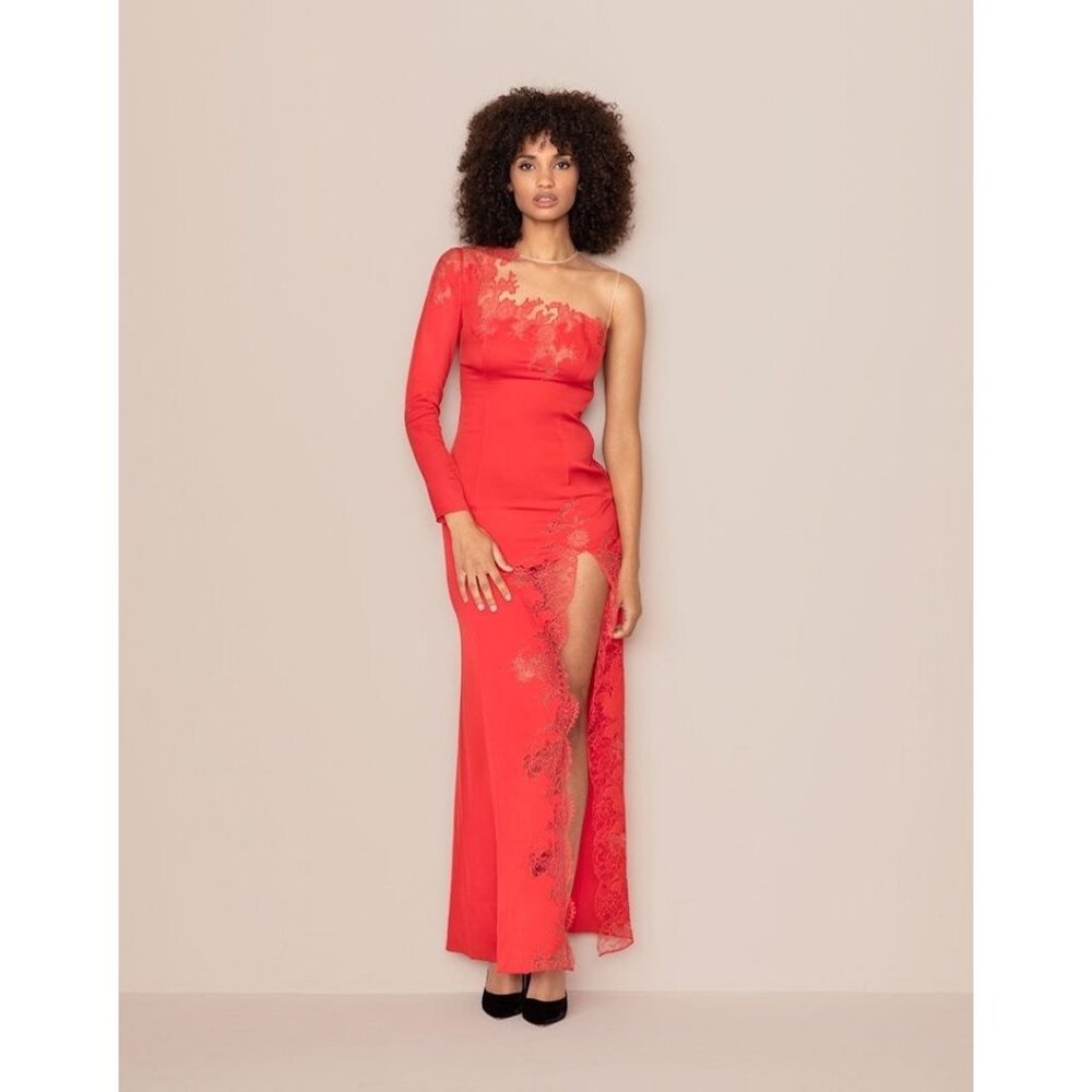 Agent Provocateur Serayah Silk Red Dress UK8 Small NWT